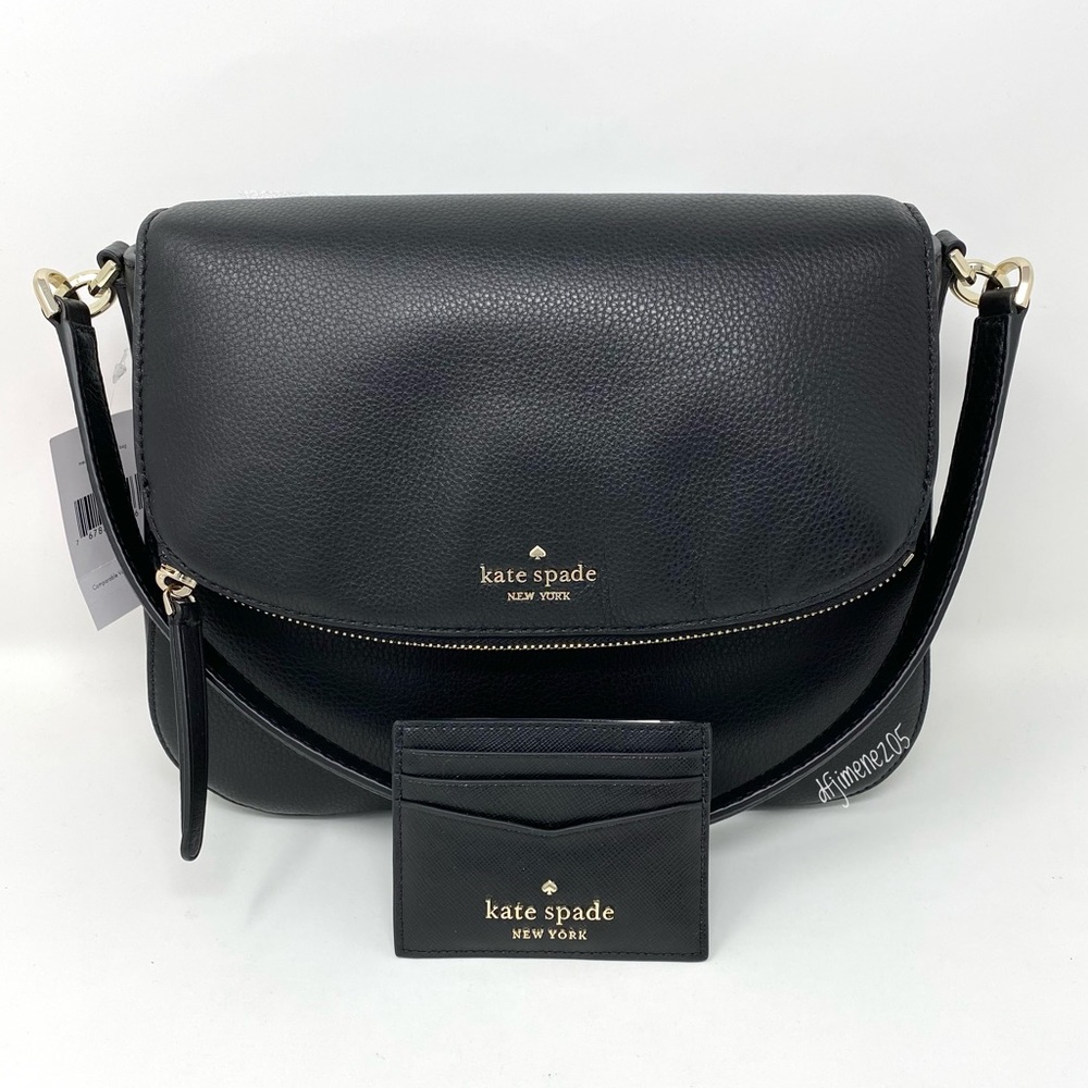 NWT Kate spade flap purse and card case